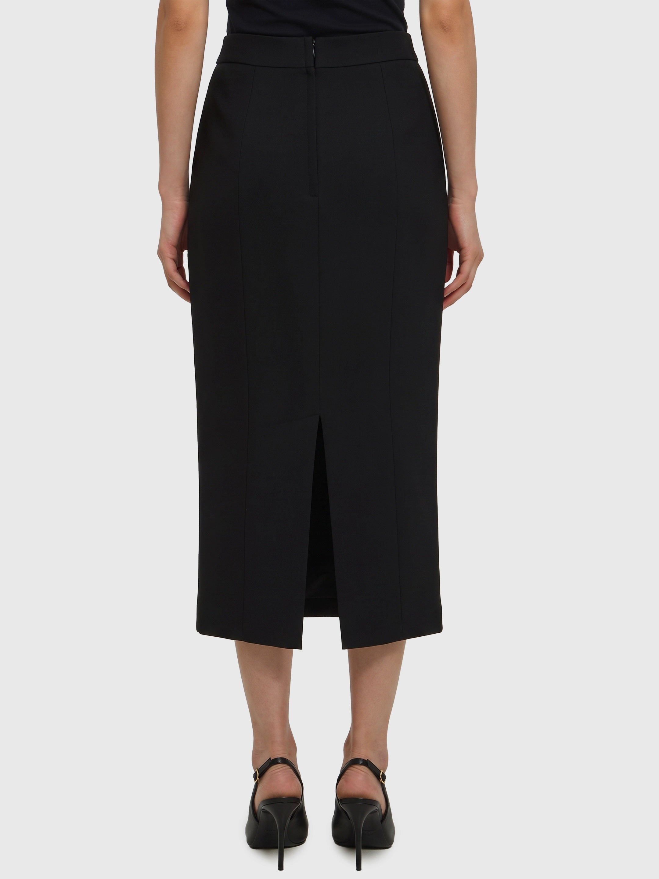 Dolce&gabbana-OUTLET-SALE-Virgin wool midi skirt-ARCHIVIST