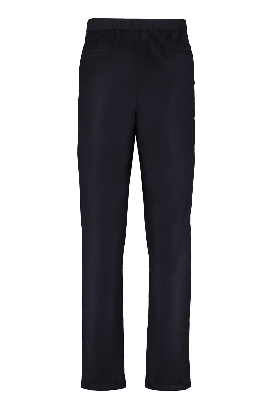 Giorgio Armani-OUTLET-SALE-Virgin wool tailored trousers-ARCHIVIST