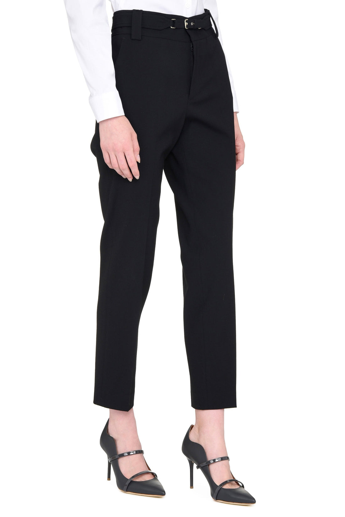 RED VALENTINO-OUTLET-SALE-Virgin wool tailored trousers-ARCHIVIST