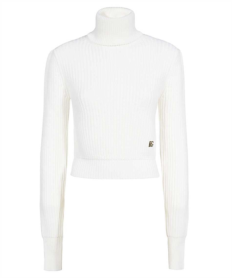 Dolce & Gabbana-OUTLET-SALE-Virgin wool turtleneck sweater-ARCHIVIST