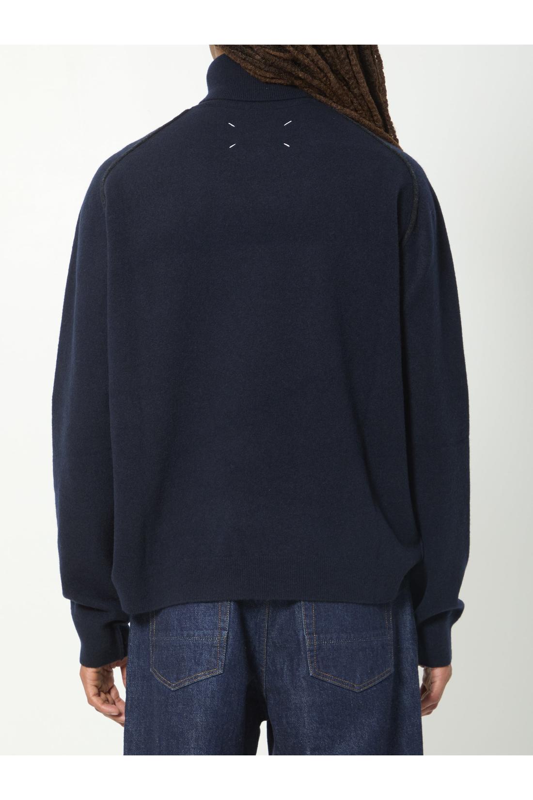 Maison Margiela-OUTLET-SALE-Virgin wool turtleneck sweater-ARCHIVIST