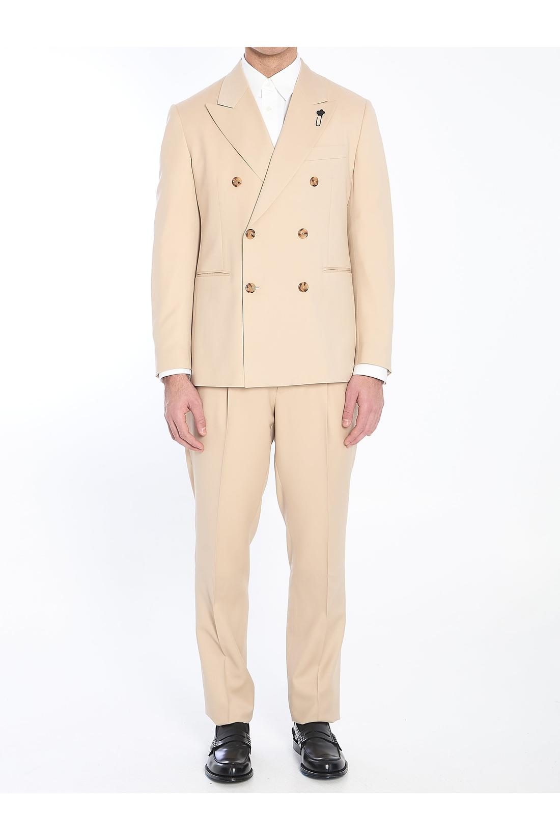 Lardini-OUTLET-SALE-Virgin wool two-piece suit-ARCHIVIST