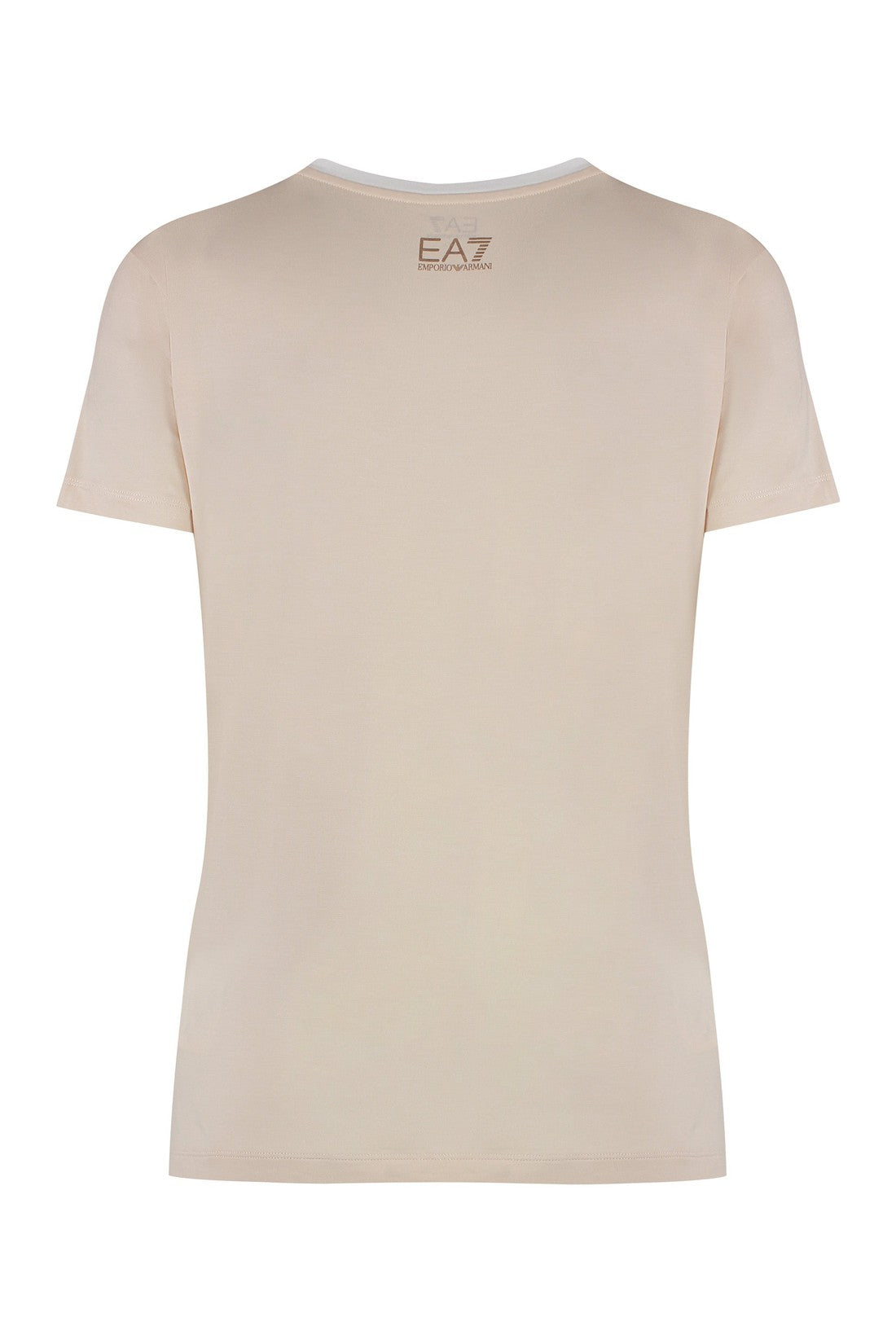 EA7-OUTLET-SALE-Viscose crew-neck T-shirt-ARCHIVIST