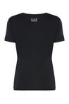 EA7-OUTLET-SALE-Viscose crew-neck T-shirt-ARCHIVIST