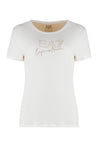 EA7-OUTLET-SALE-Viscose crew-neck T-shirt-ARCHIVIST