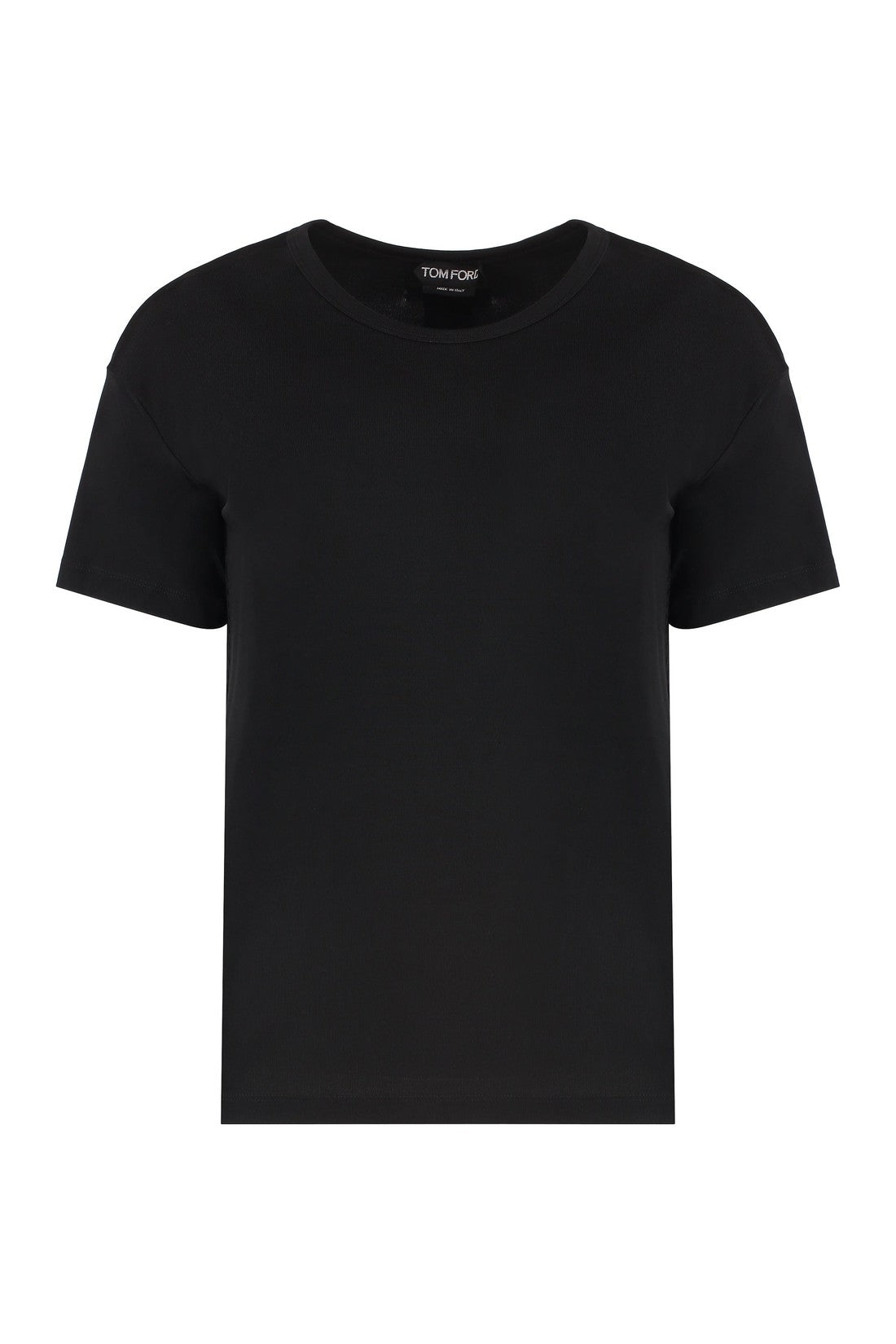 Tom Ford-OUTLET-SALE-Viscose crew-neck T-shirt-ARCHIVIST