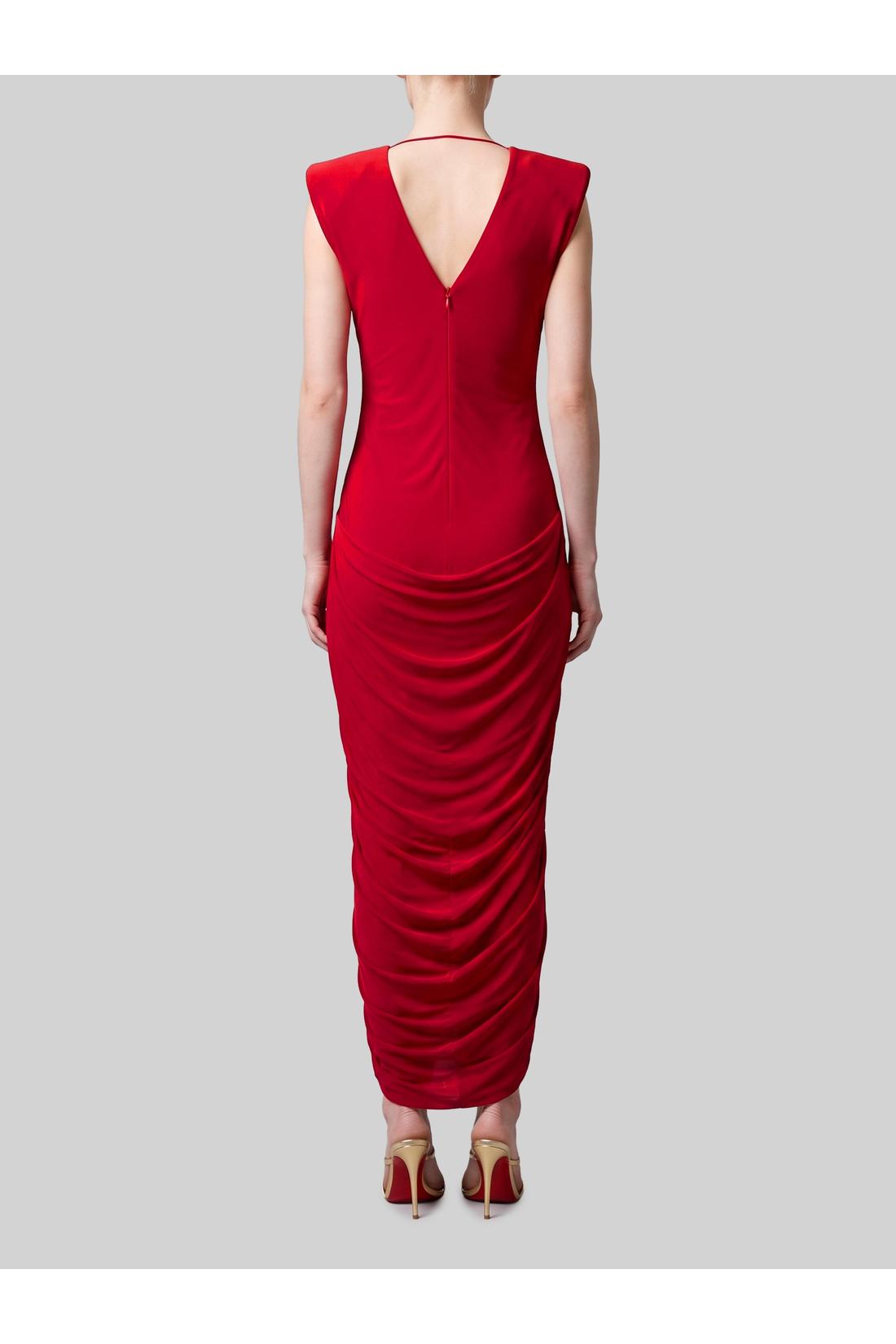 Versace-OUTLET-SALE-Viscose jersey evening dress-ARCHIVIST