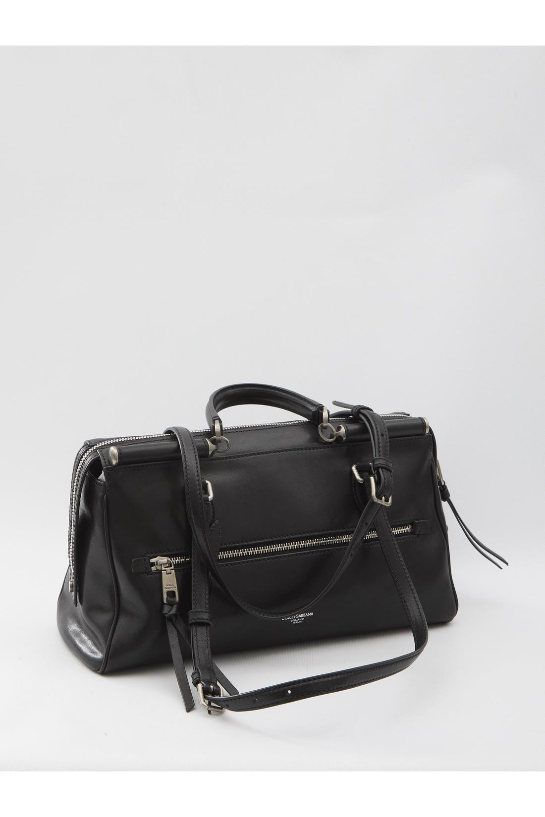 Dolce & Gabbana-OUTLET-SALE-Vittoria bag in calf leather-ARCHIVIST