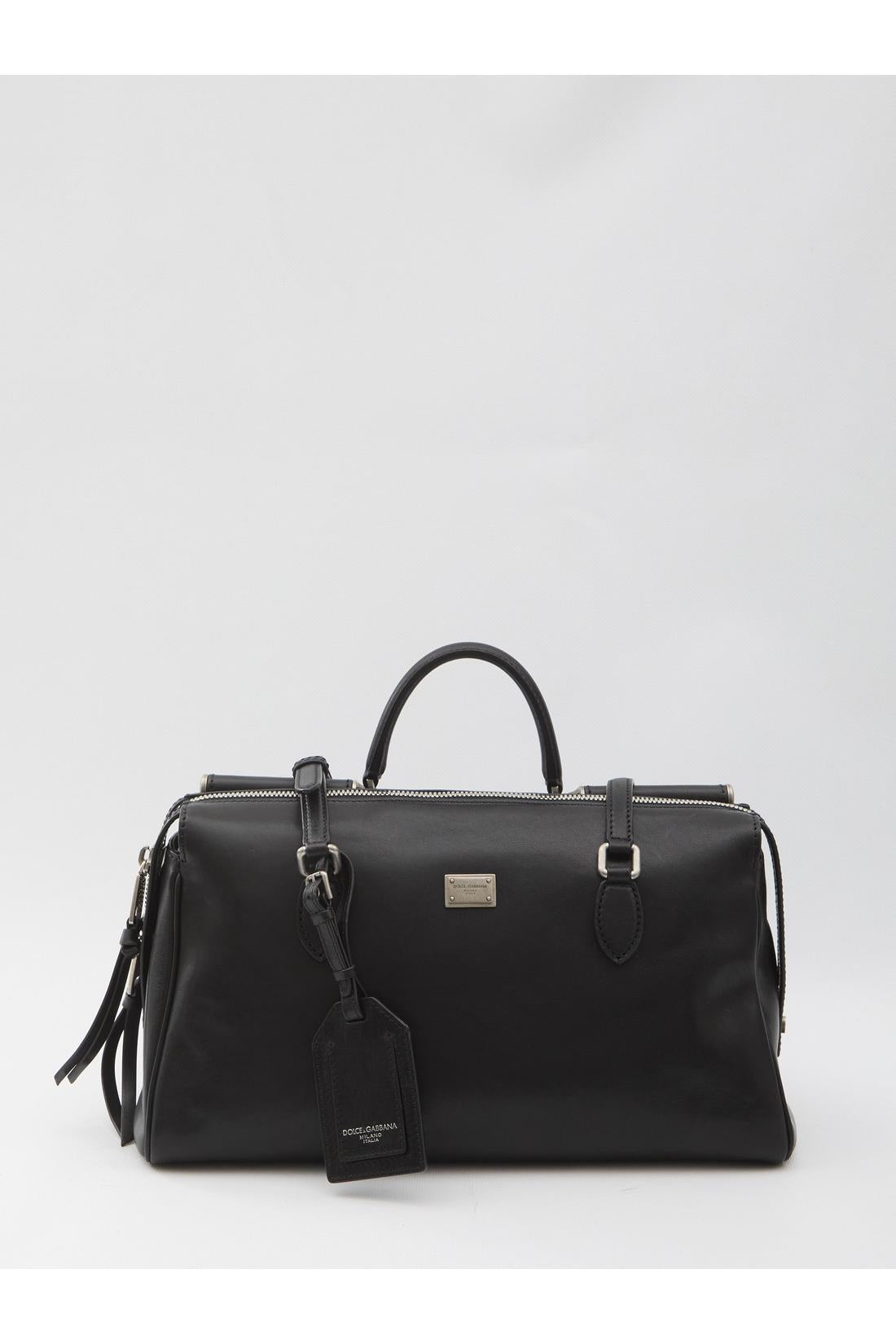 Dolce & Gabbana-OUTLET-SALE-Vittoria bag in calf leather-ARCHIVIST