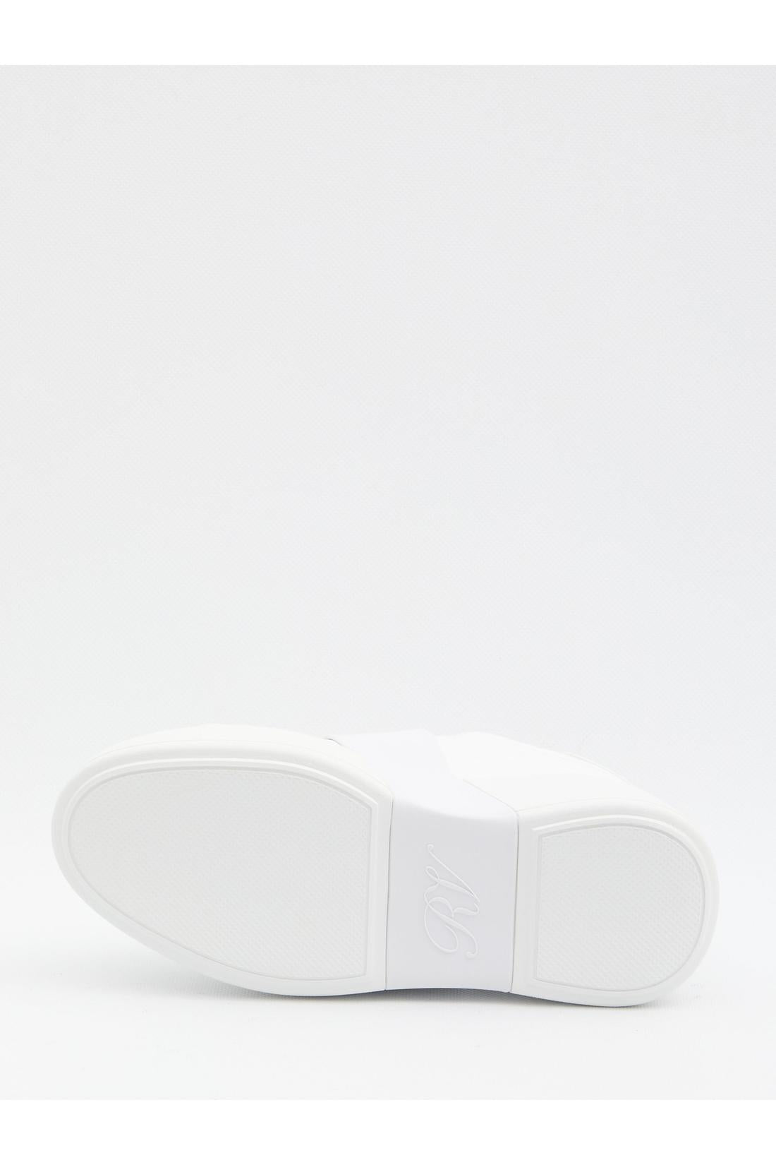 Roger Vivier-OUTLET-SALE-Viv' Skate sneakers in leather-ARCHIVIST