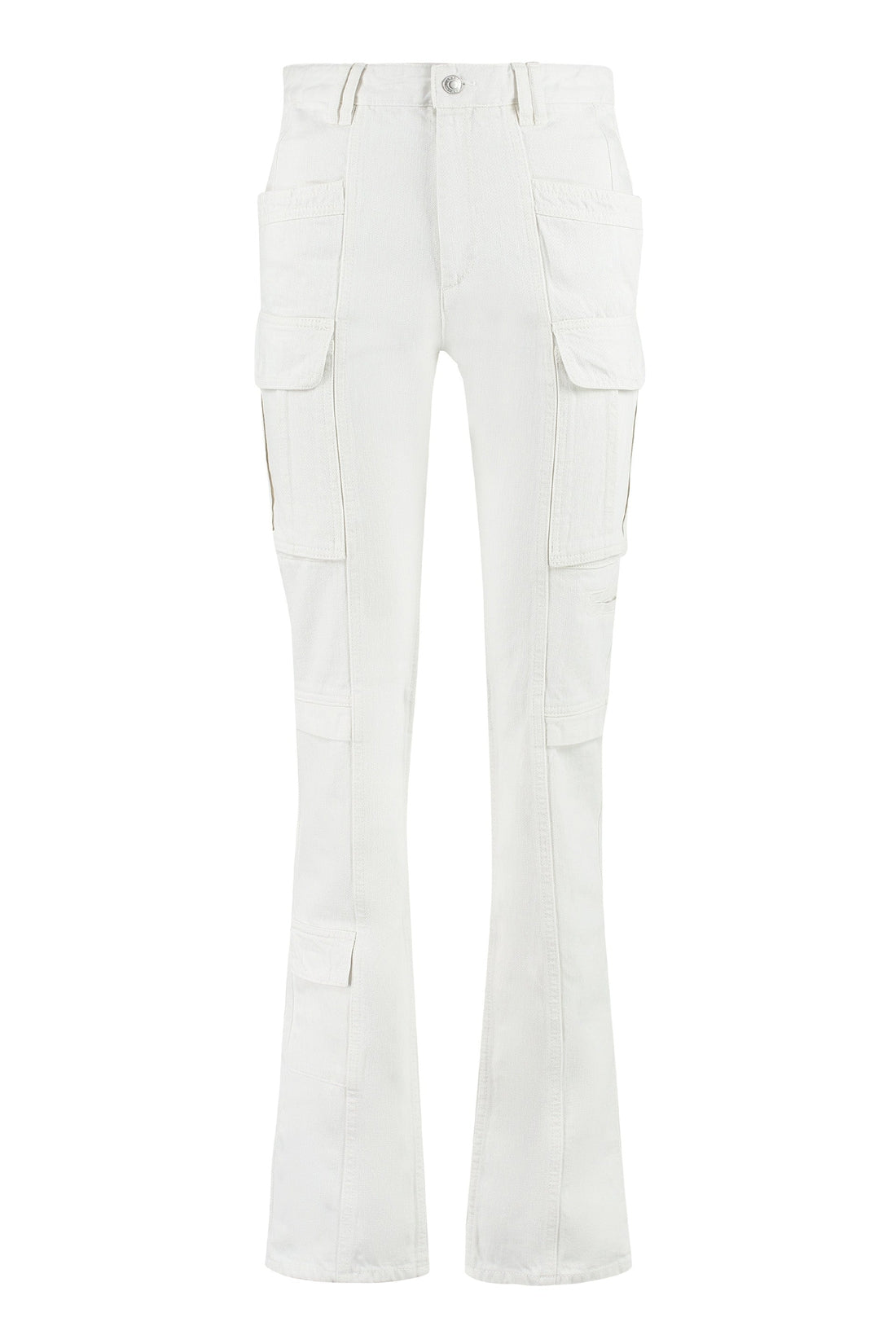 Isabel Marant-OUTLET-SALE-Vokayo cotton cargo-trousers-ARCHIVIST