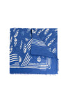 Alexander McQueen-OUTLET-SALE-Vortex Skull Logo Scarf-ARCHIVIST