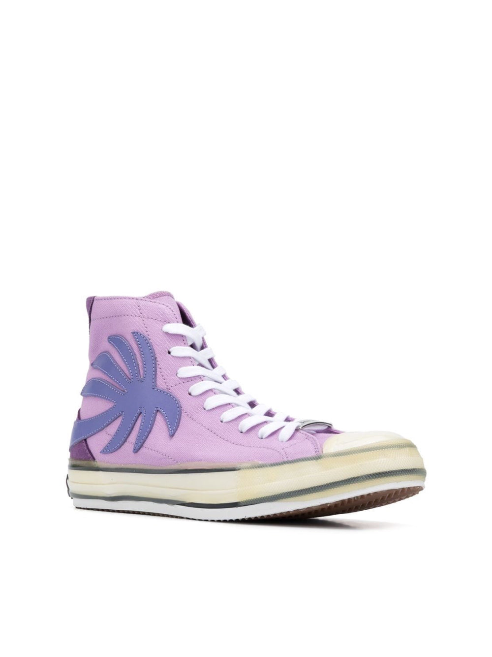 Palm Angels-OUTLET-SALE-Vulc Palm High-Top Sneakers-ARCHIVIST