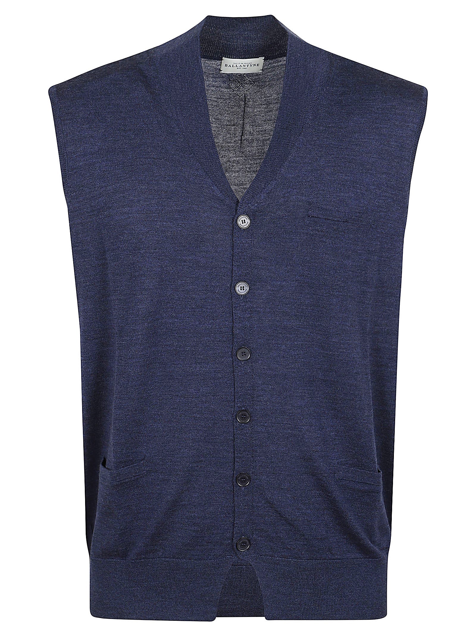 BALLANTYNE-OUTLET-SALE-Waistcoats BLAU-ARCHIVIST