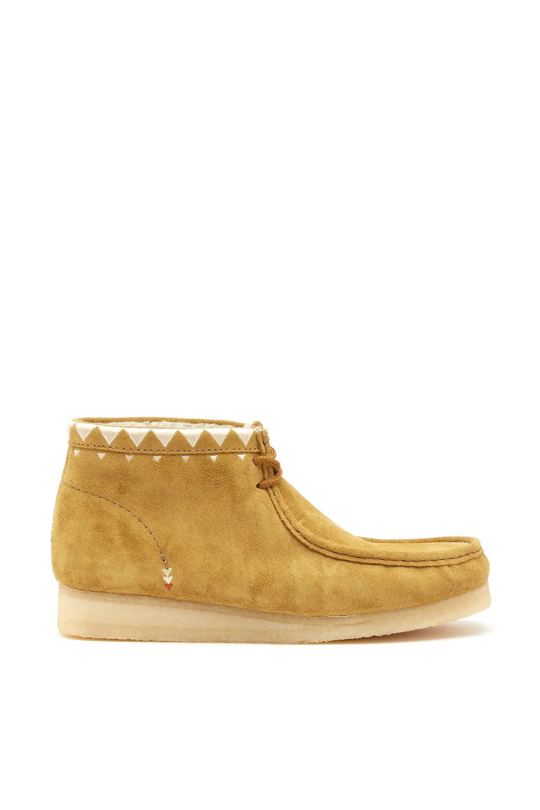 Clarks-OUTLET-SALE-Wallabee Oakmoss Warmlined Boots-ARCHIVIST