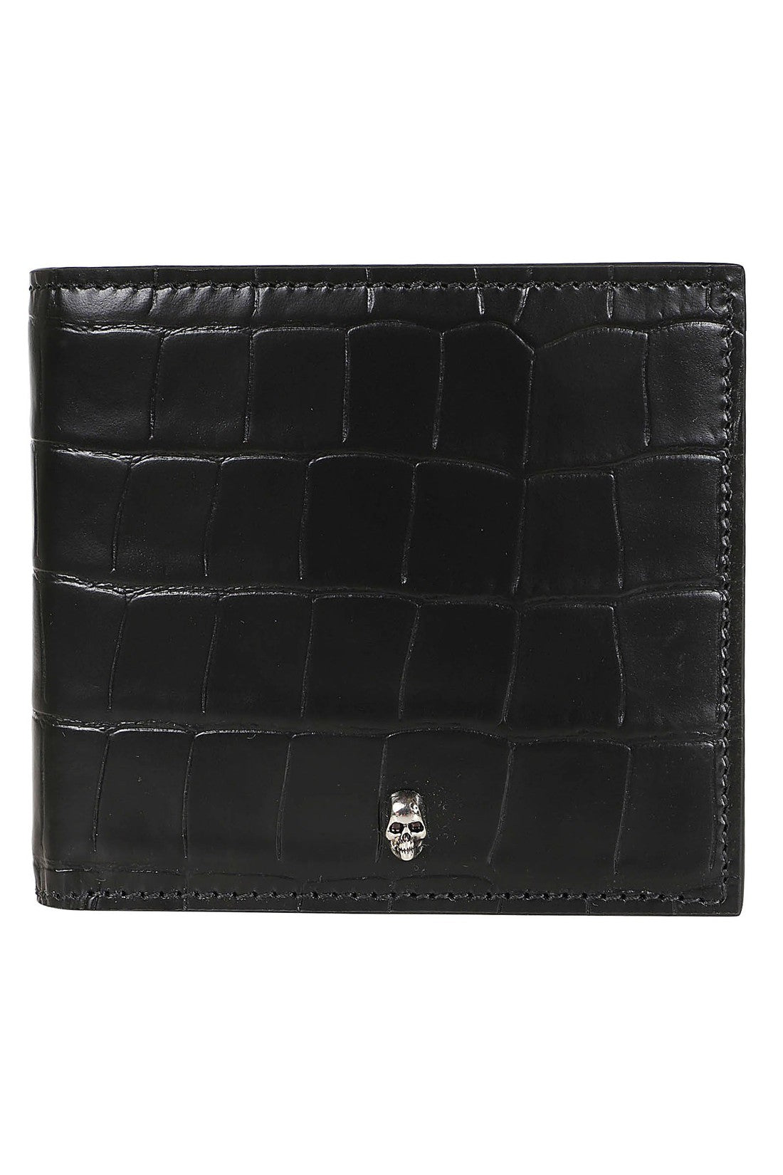 ALEXANDER MCQUEEN-OUTLET-SALE-Wallet Schwarz-ARCHIVIST