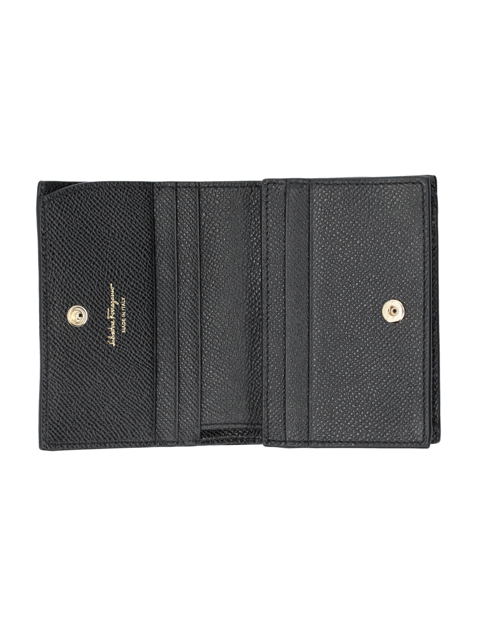 FERRAGAMO-OUTLET-SALE-Wallets BEIGE-ARCHIVIST