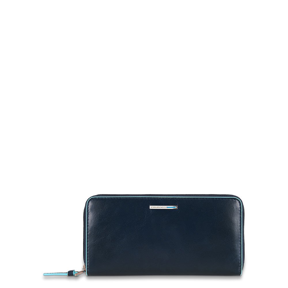 PIQUADRO-OUTLET-SALE-Wallets BLAU-ARCHIVIST