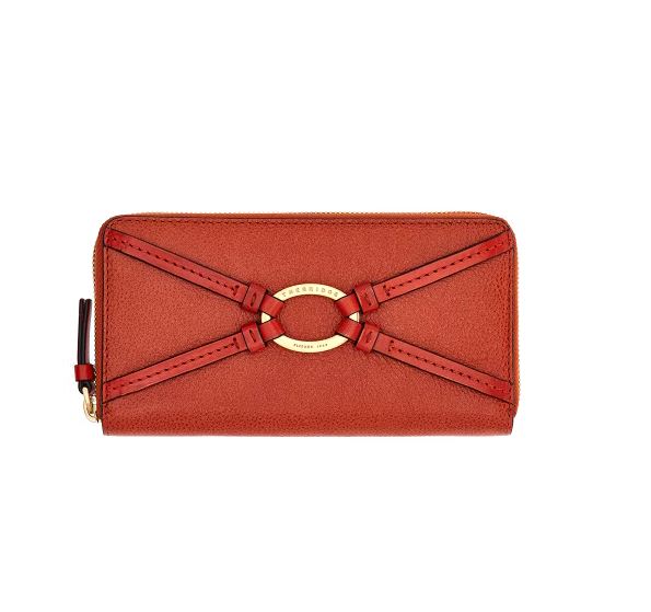 THE BRIDGE-OUTLET-SALE-Wallets ORANGE-ARCHIVIST