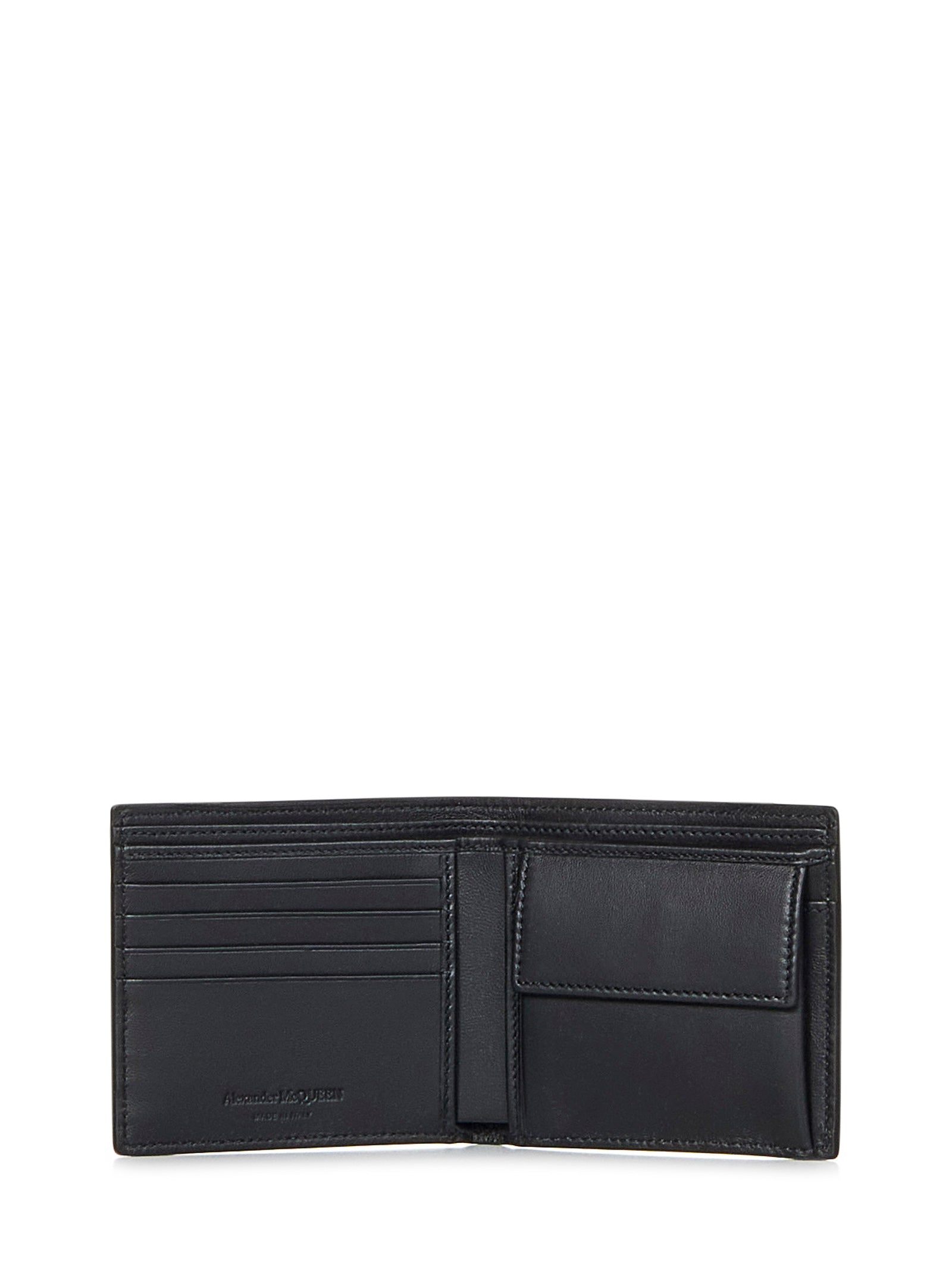 ALEXANDER MCQUEEN-OUTLET-SALE-Wallets SCHWARZ-ARCHIVIST