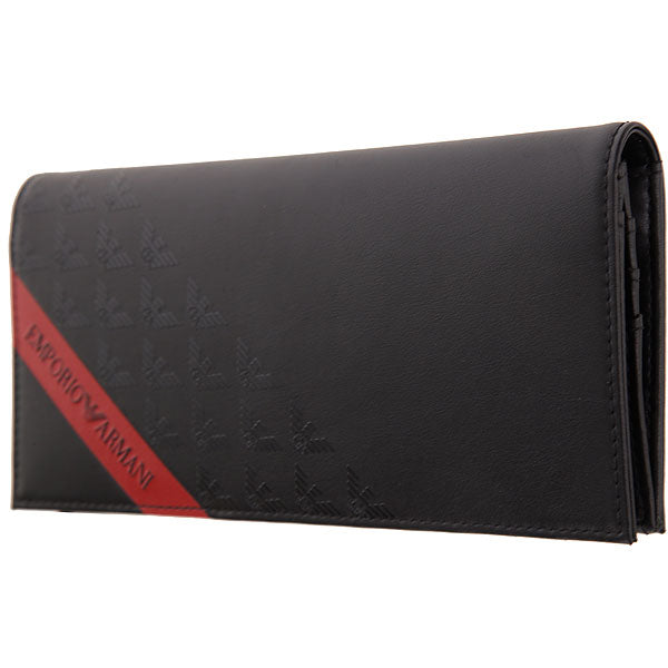 EMPORIO ARMANI-OUTLET-SALE-Wallets SCHWARZ-ARCHIVIST