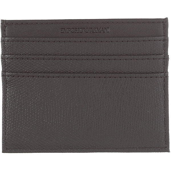 EMPORIO ARMANI-OUTLET-SALE-Wallets SCHWARZ-ARCHIVIST