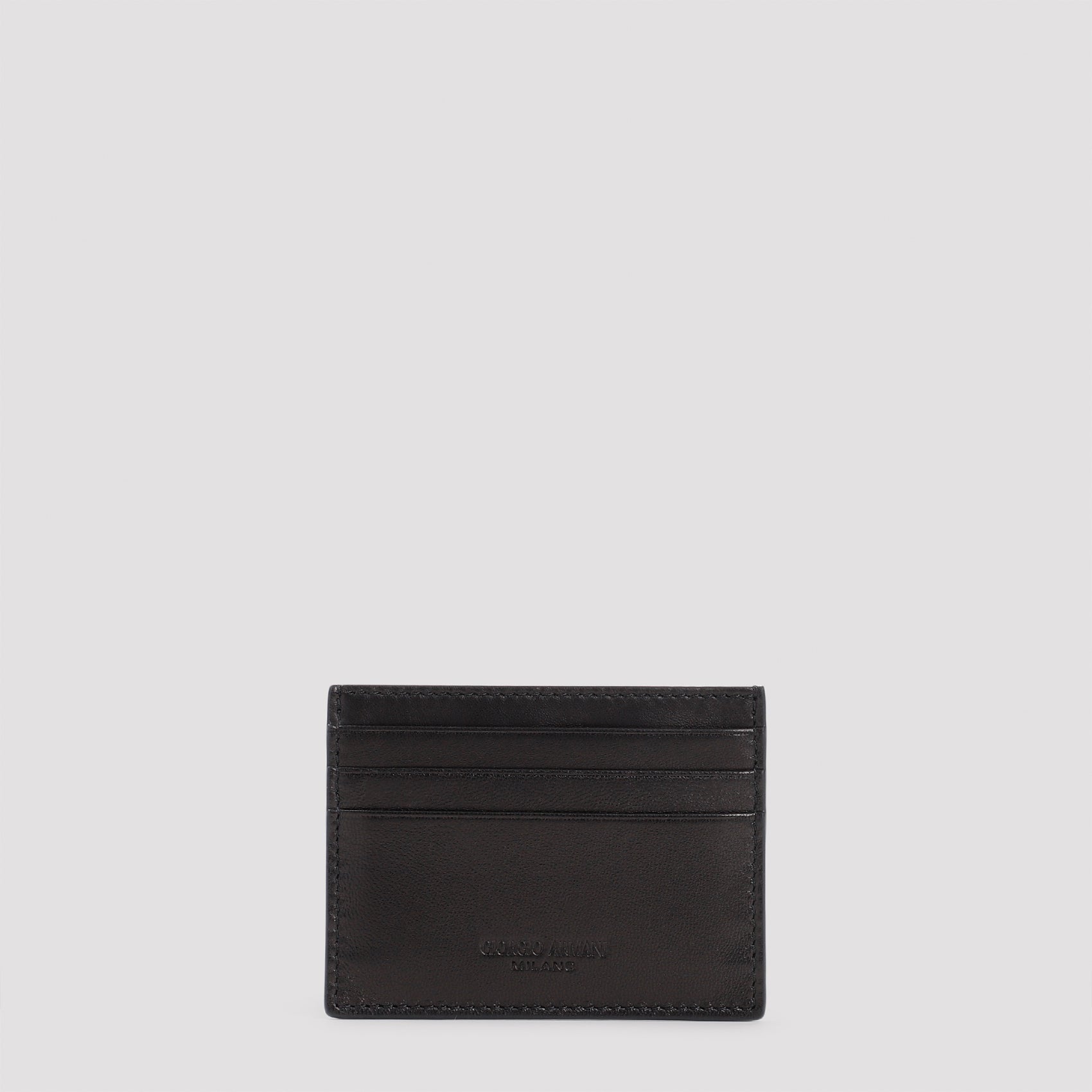 GIORGIO ARMANI-OUTLET-SALE-Wallets SCHWARZ-ARCHIVIST