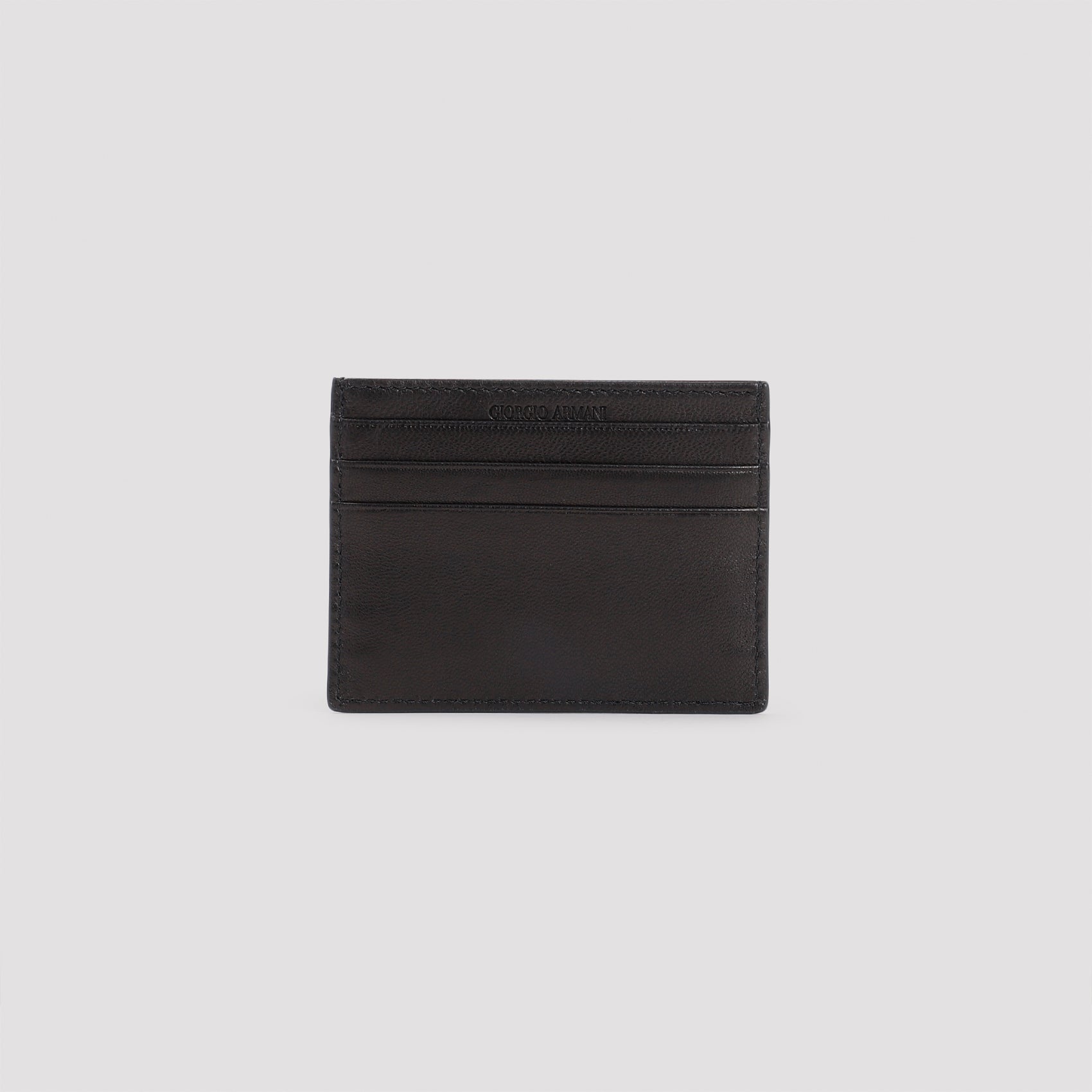 GIORGIO ARMANI-OUTLET-SALE-Wallets SCHWARZ-ARCHIVIST