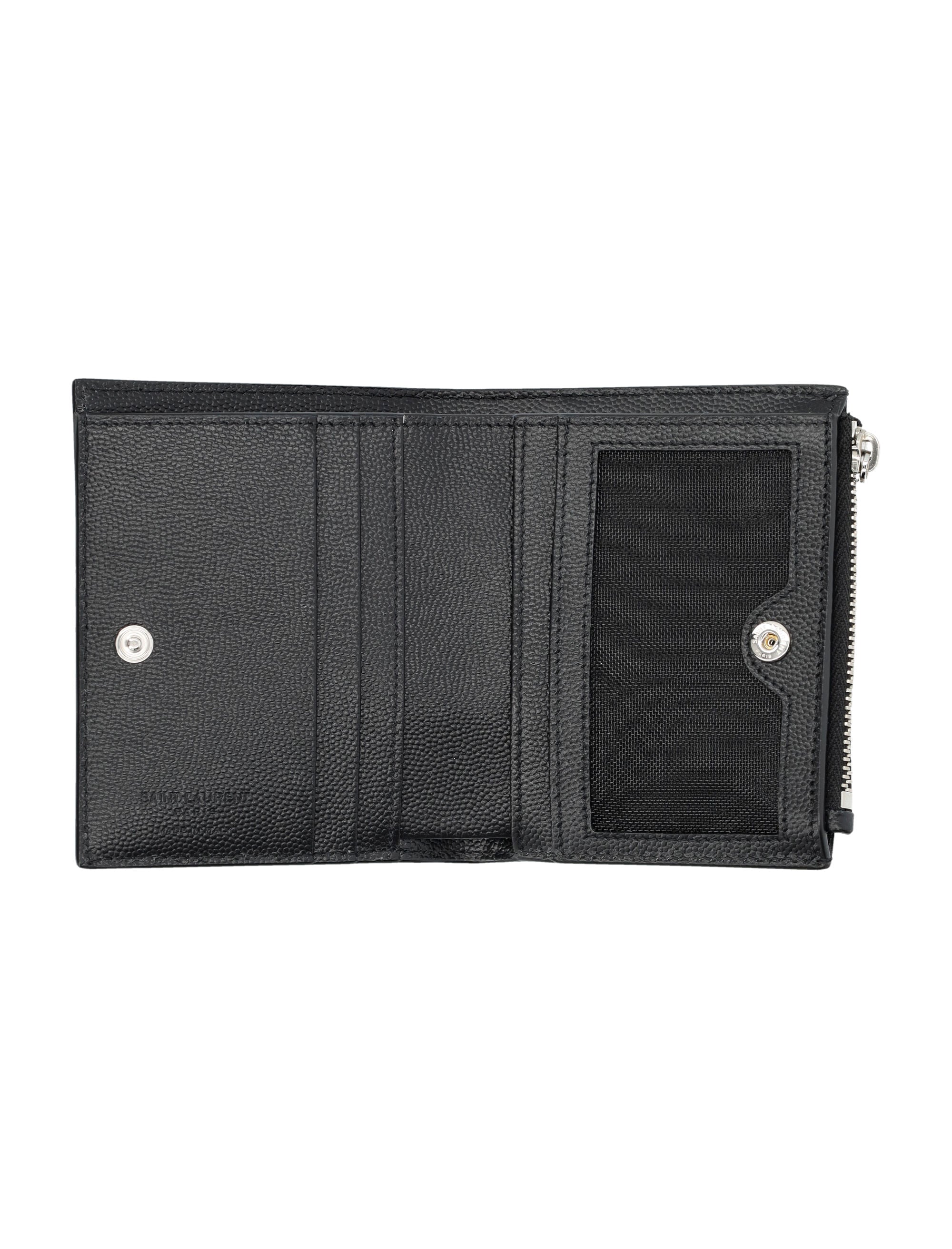 SAINT LAURENT PARIS-OUTLET-SALE-Wallets SCHWARZ-ARCHIVIST