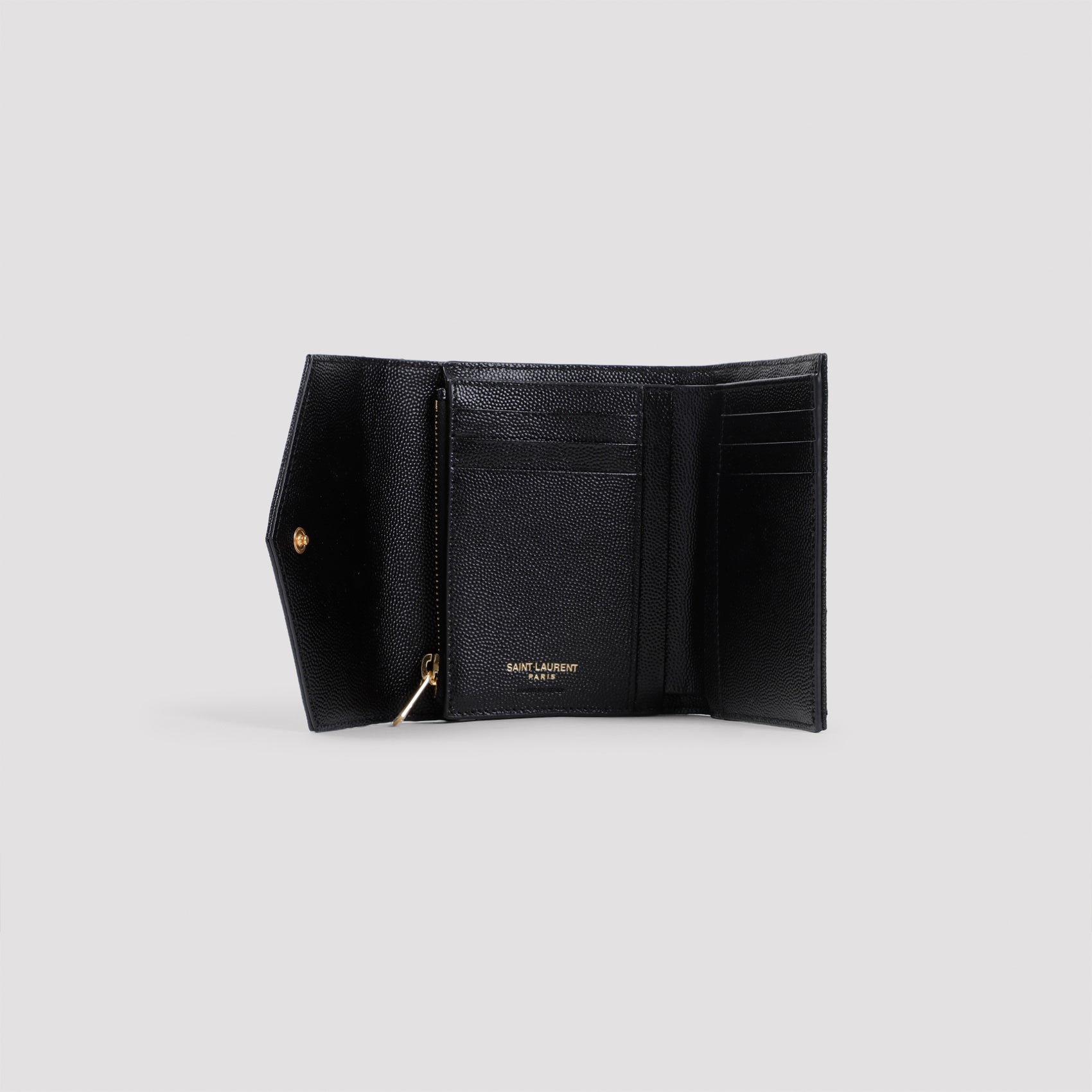 Saint Laurent-OUTLET-SALE-Wallets SCHWARZ-ARCHIVIST