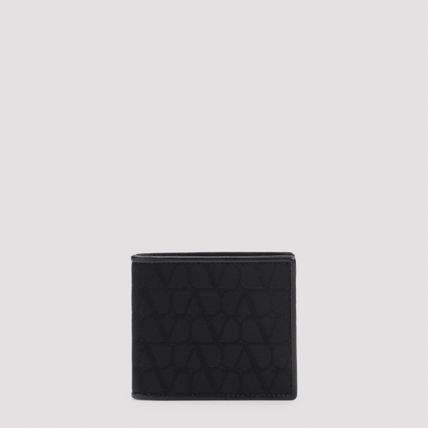 VALENTINO GARAVANI-OUTLET-SALE-Wallets SCHWARZ-ARCHIVIST