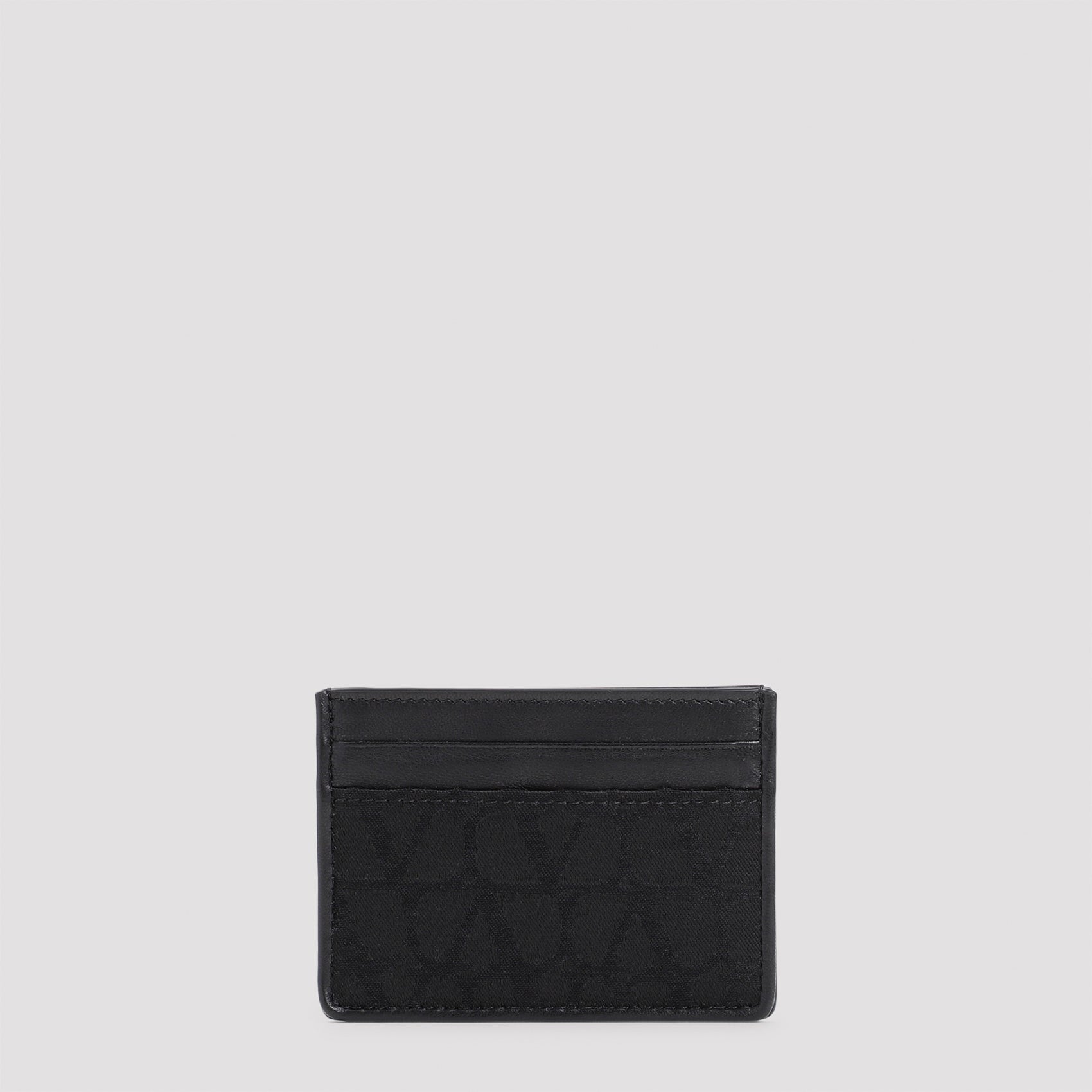 VALENTINO GARAVANI-OUTLET-SALE-Wallets SCHWARZ-ARCHIVIST