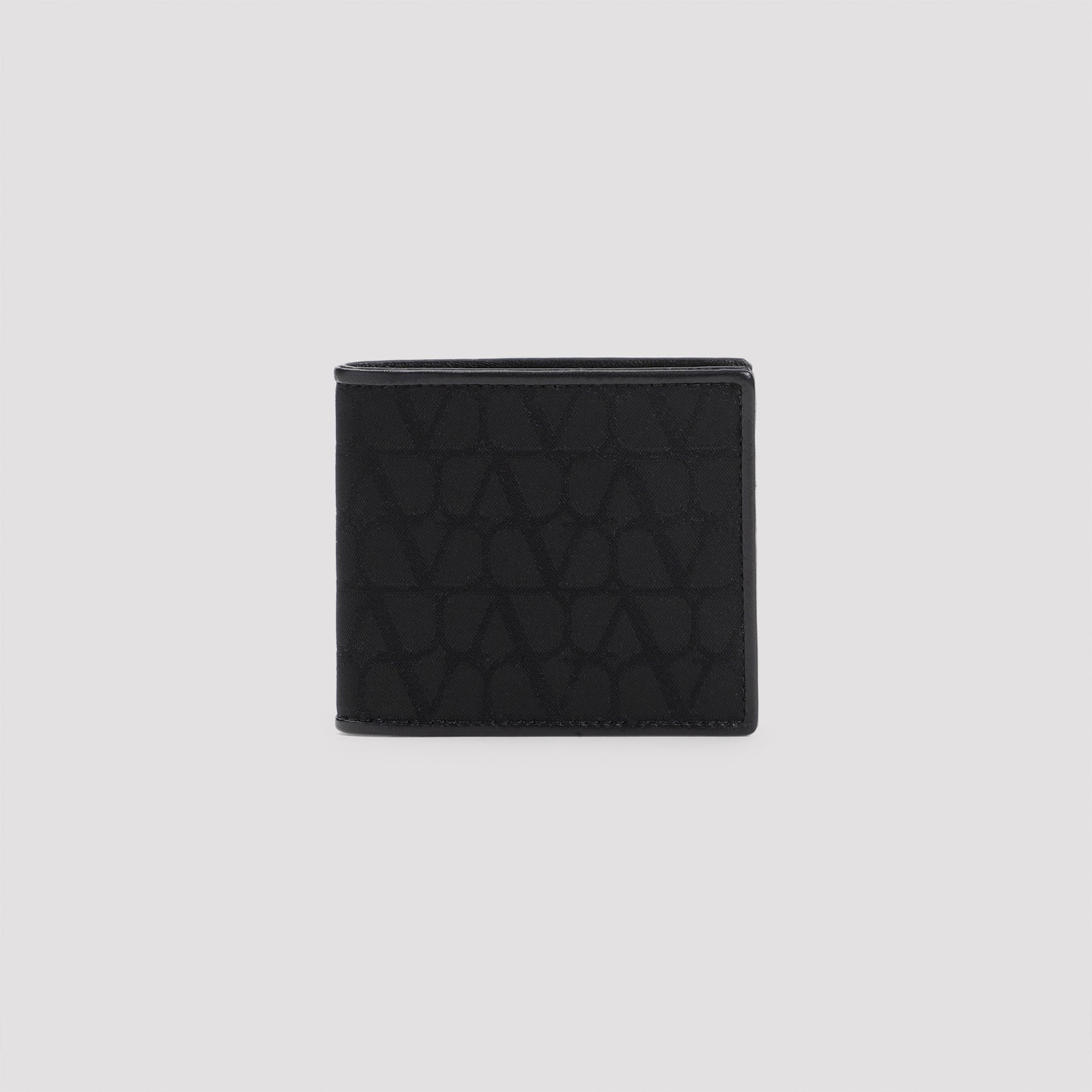 VALENTINO GARAVANI-OUTLET-SALE-Wallets SCHWARZ-ARCHIVIST