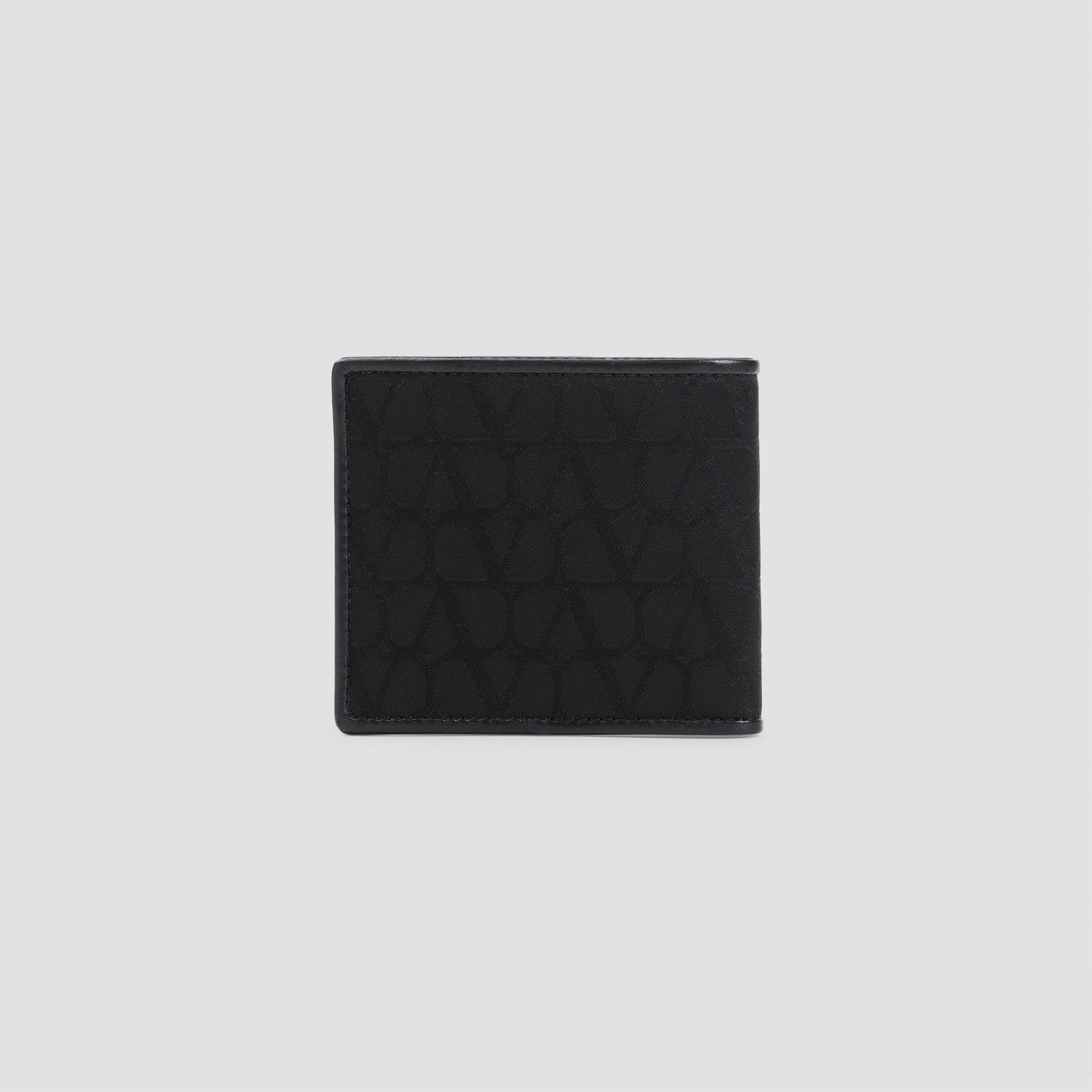 VALENTINO GARAVANI-OUTLET-SALE-Wallets SCHWARZ-ARCHIVIST