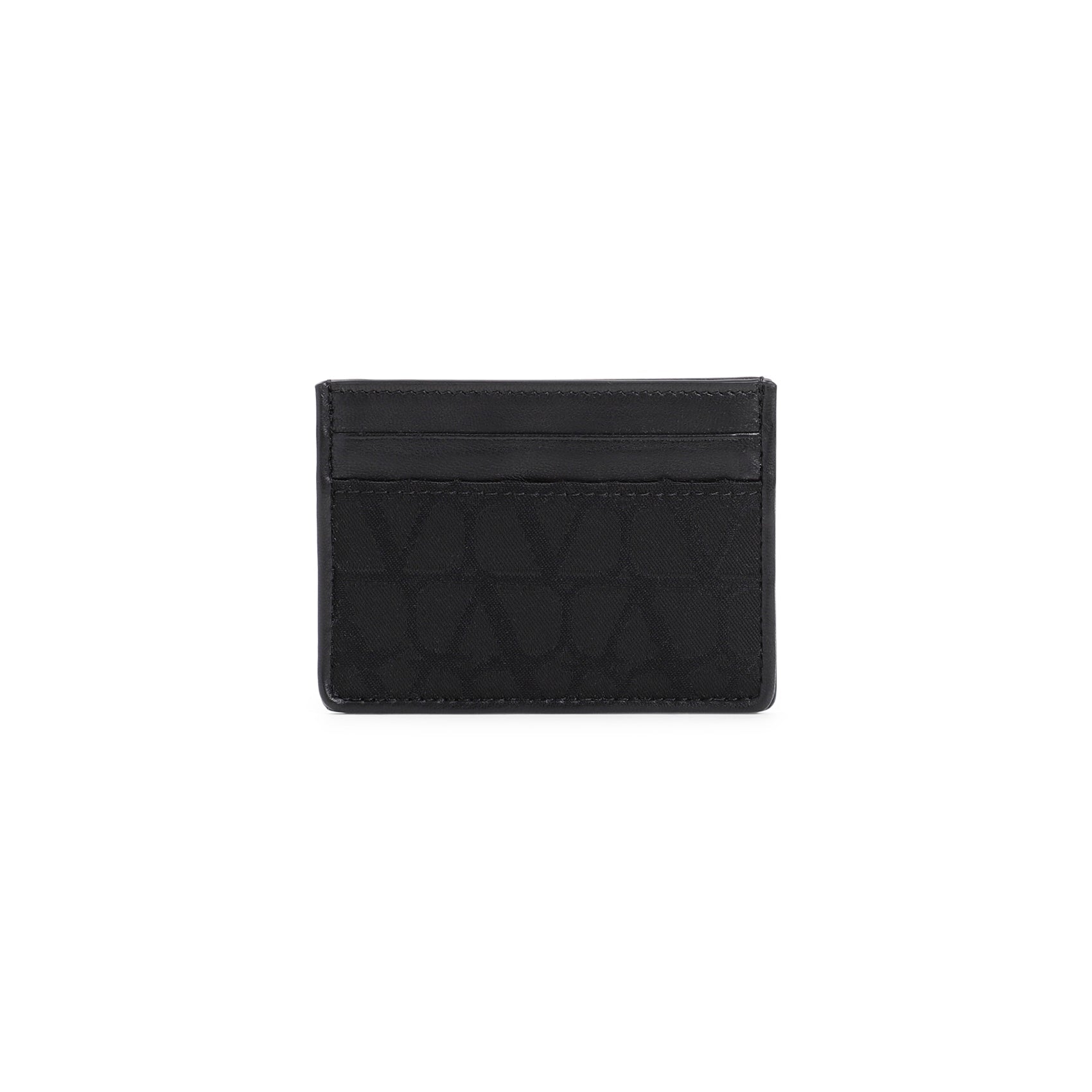 VALENTINO GARAVANI-OUTLET-SALE-Wallets SCHWARZ-ARCHIVIST