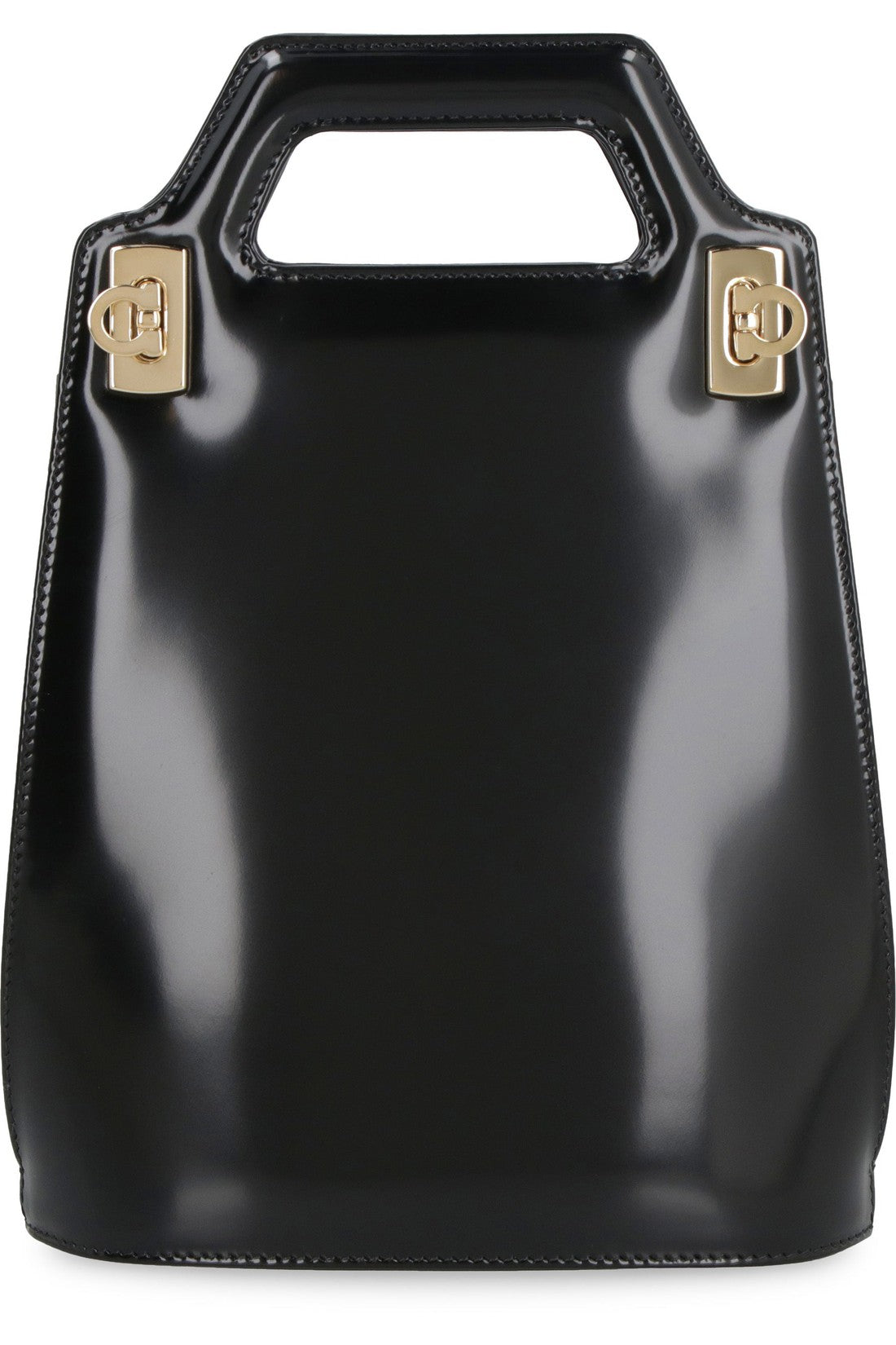 FERRAGAMO-OUTLET-SALE-Wanda leather mini bag-ARCHIVIST