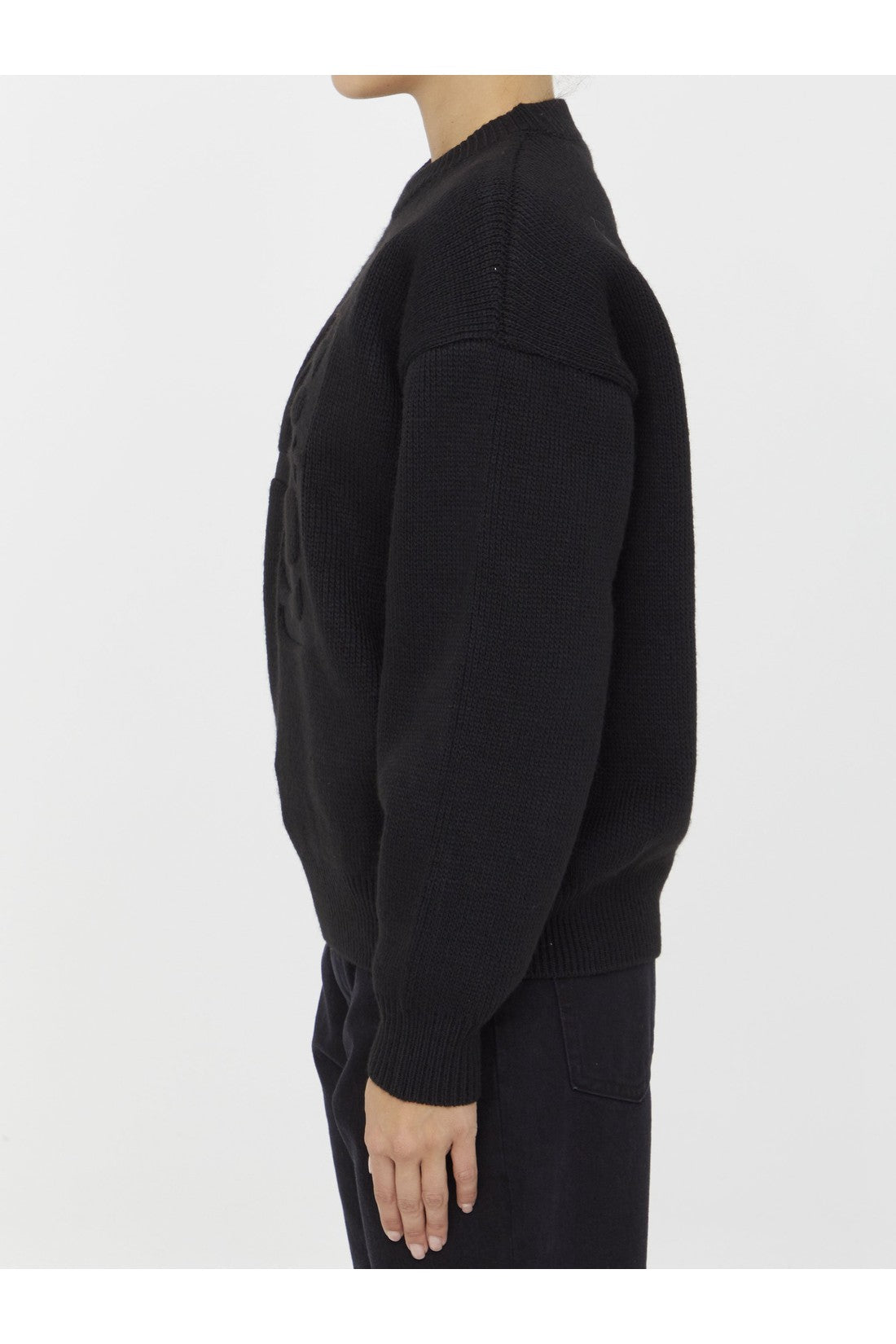 Alexander Wang-OUTLET-SALE-Wang logo jumper-ARCHIVIST