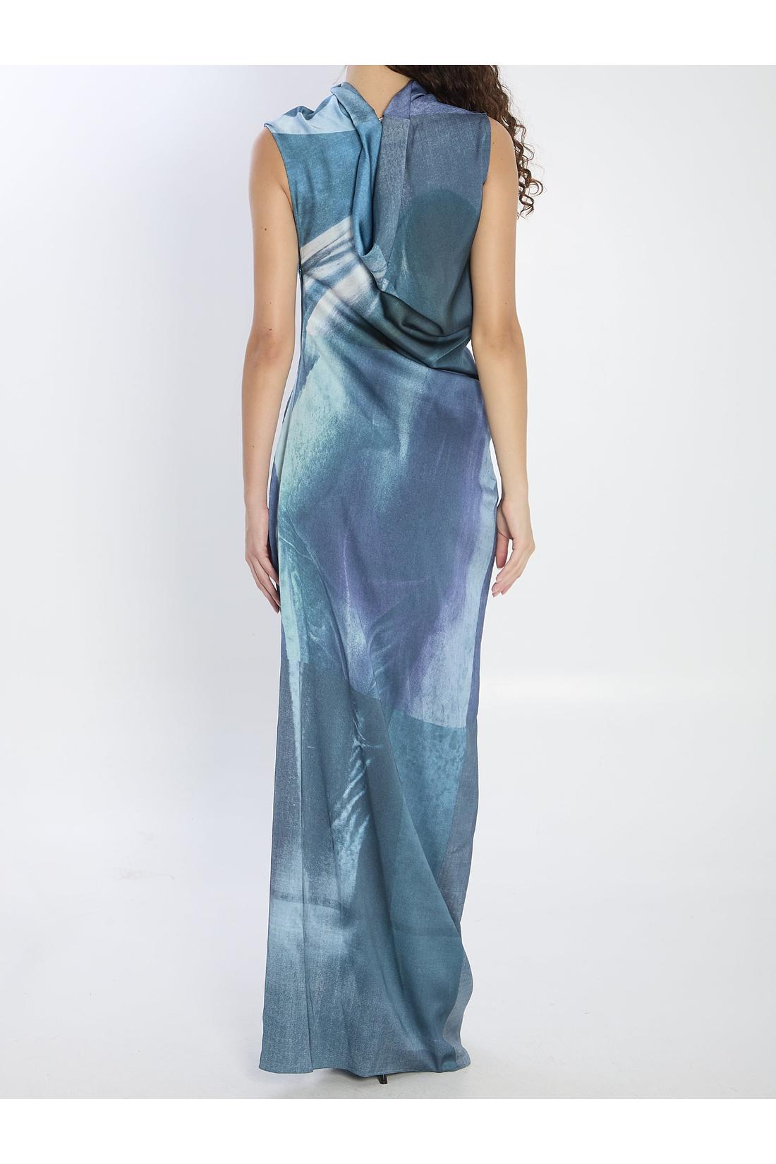 Jean Paul Gaultier-OUTLET-SALE-Water long dress-ARCHIVIST
