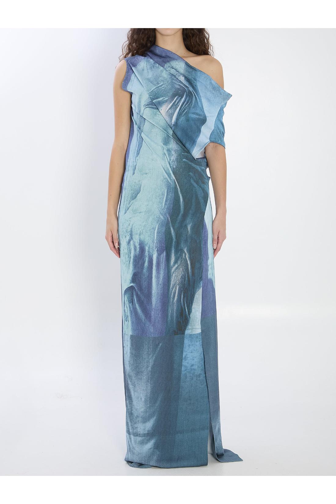 Jean Paul Gaultier-OUTLET-SALE-Water long dress-ARCHIVIST