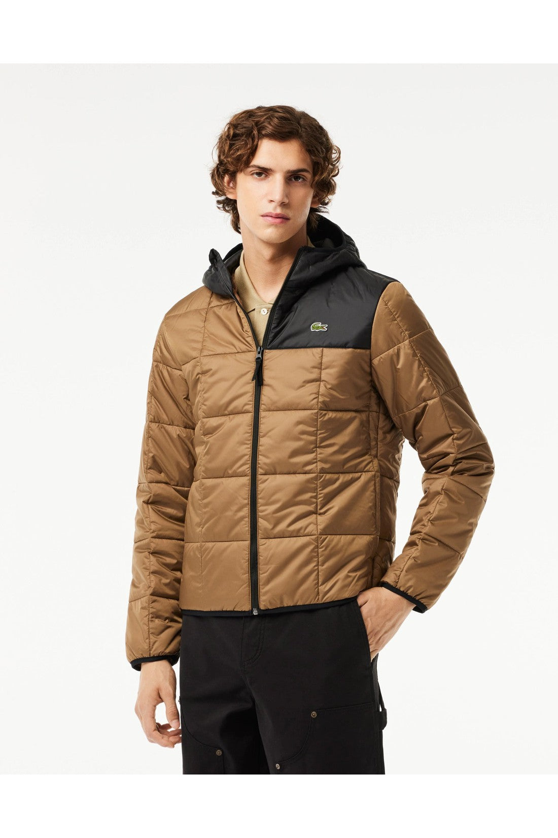 Lacoste-OUTLET-SALE-Waterproof Colour-Block Puffer Jacket-ARCHIVIST