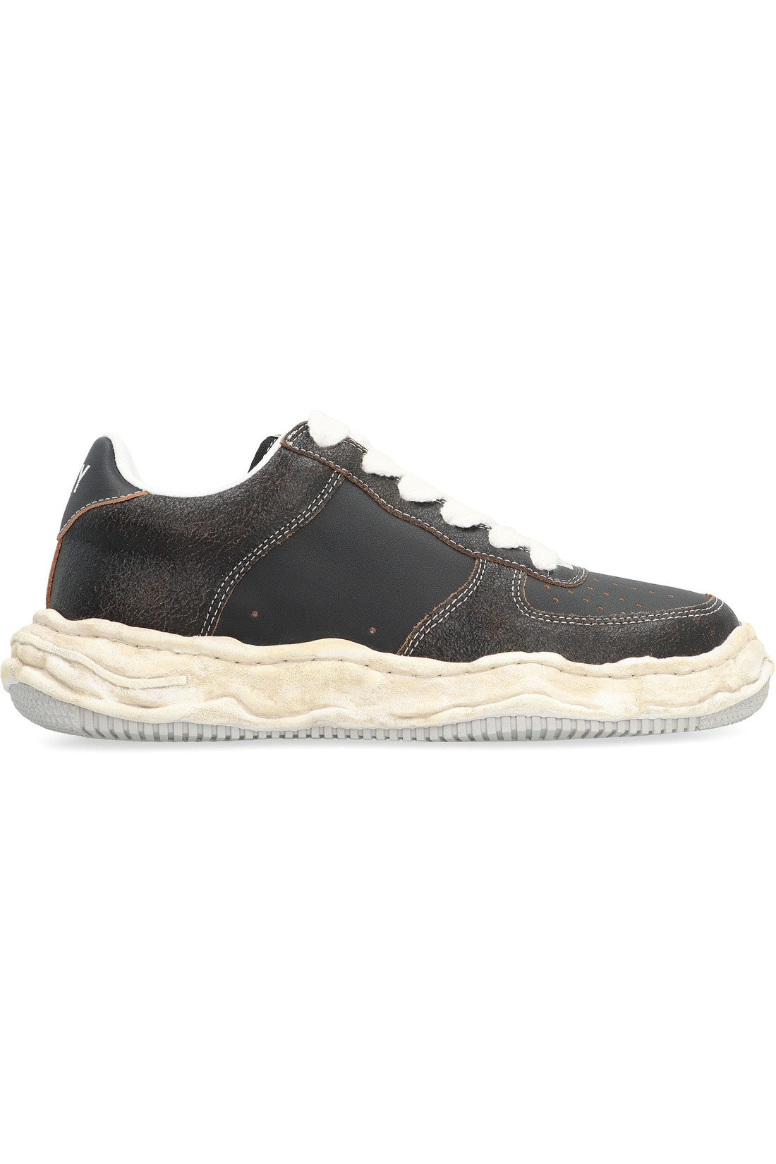 Maison Mihara Yasuhiro-OUTLET-SALE-Wayne Leather low-top sneakers-ARCHIVIST