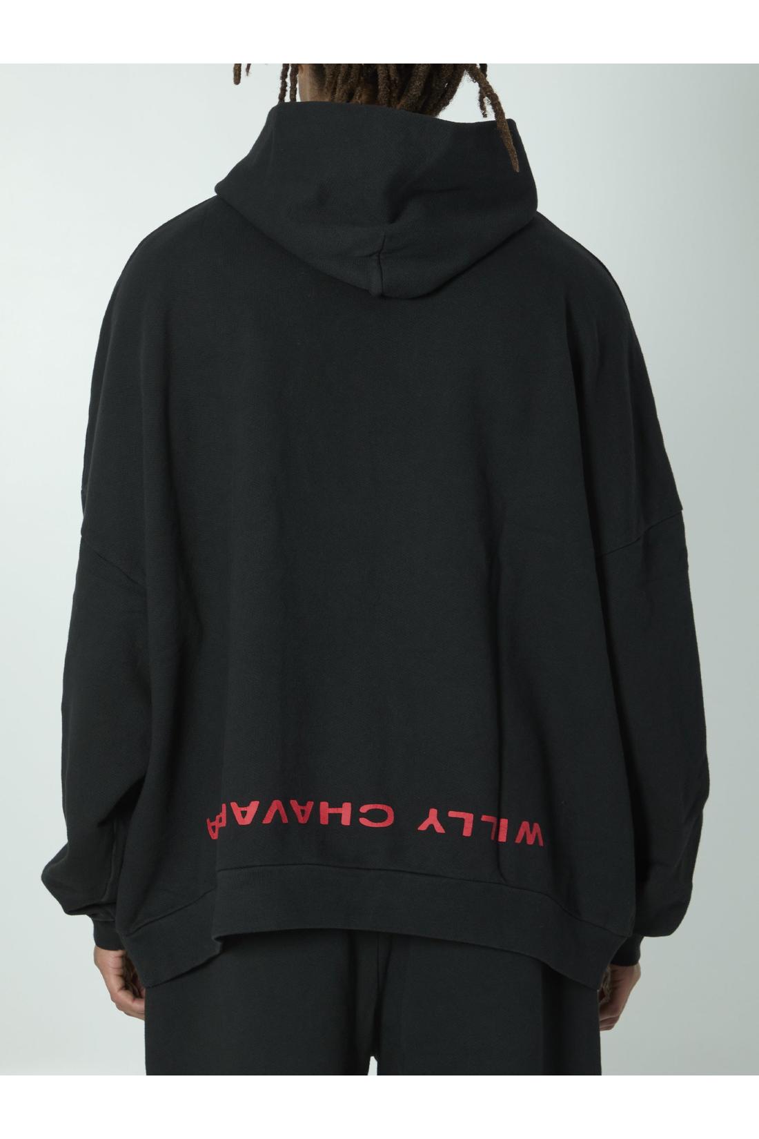 Willy Chavarria-OUTLET-SALE-Welcome to America hoodie-ARCHIVIST