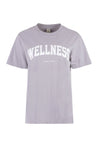 Sporty & Rich-OUTLET-SALE-Wellness Ivy printed cotton T-shirt-ARCHIVIST