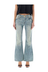 BALMAIN-OUTLET-SALE-Western bootcut denim jeans-ARCHIVIST