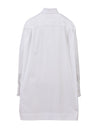 CALVIN KLEIN 205W39NYC-OUTLET-SALE-White Cotton Shirt-ARCHIVIST