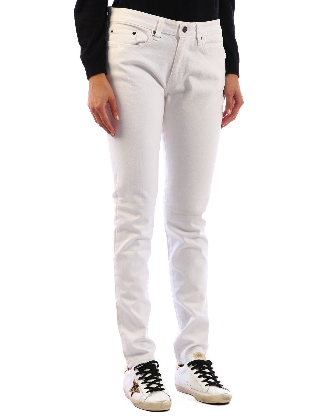 6397-OUTLET-SALE-White Jeans-ARCHIVIST