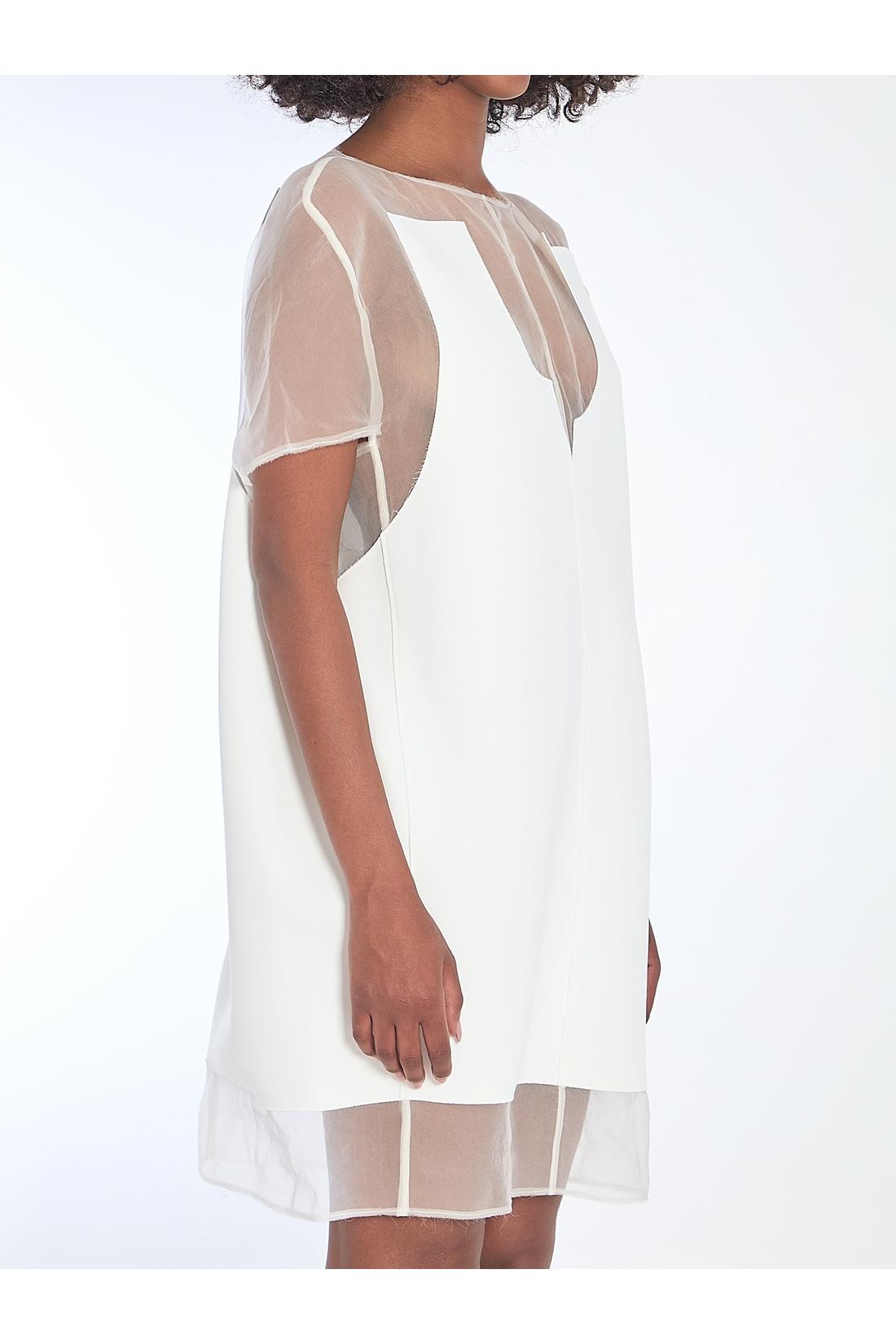 Khaite-OUTLET-SALE-White Winona dress-ARCHIVIST