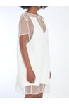 Khaite-OUTLET-SALE-White Winona dress-ARCHIVIST