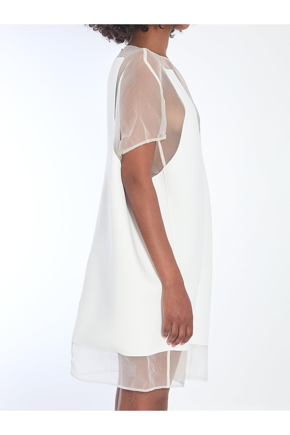 Khaite-OUTLET-SALE-White Winona dress-ARCHIVIST
