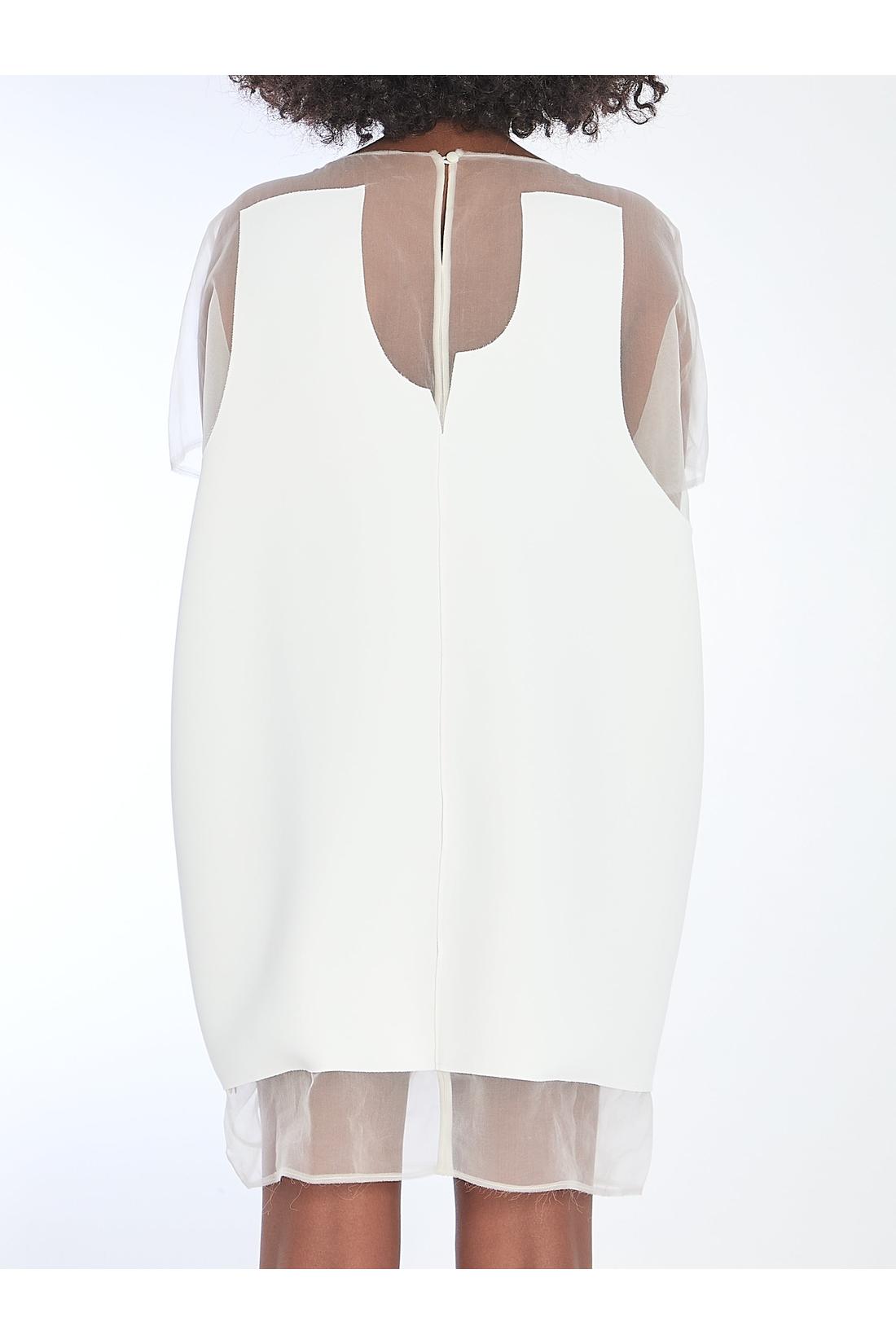Khaite-OUTLET-SALE-White Winona dress-ARCHIVIST